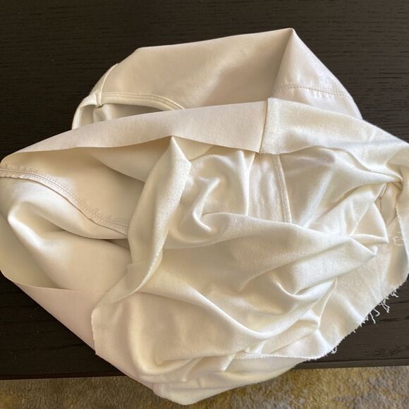 No brand. Small. Faux Leather front. Shirt lining. Super soft. Minor distress. - Picture 6 of 6